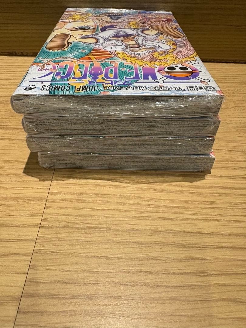 4冊 初版 ワンピース 単行本 104巻 シュリンク付 未読 - メルカリ