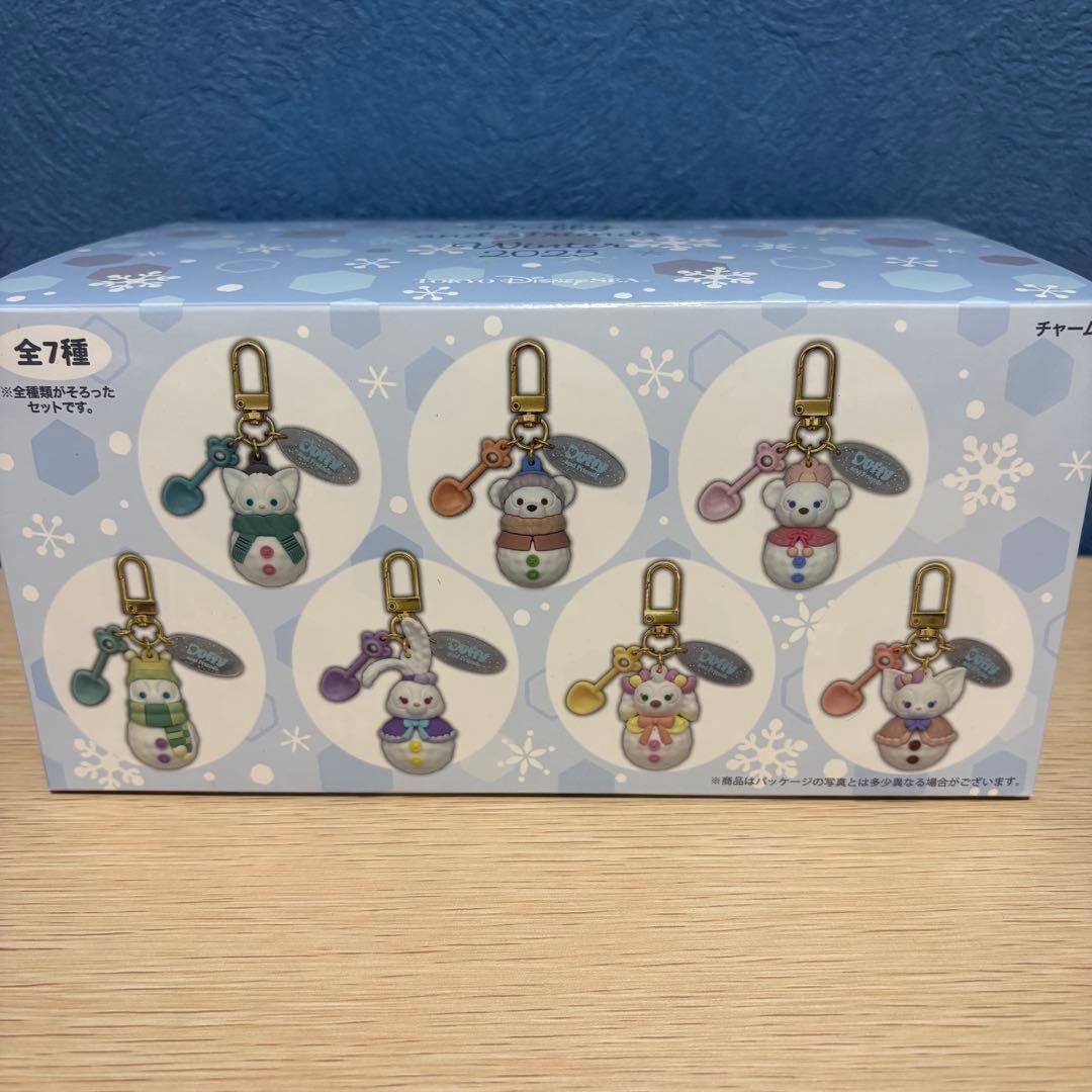 ディズニー シークレットオブスノーウィーデイ キーチェーン コンプリート キーチェーン 7個セット シークレット・オブ・スノーウィーディ
