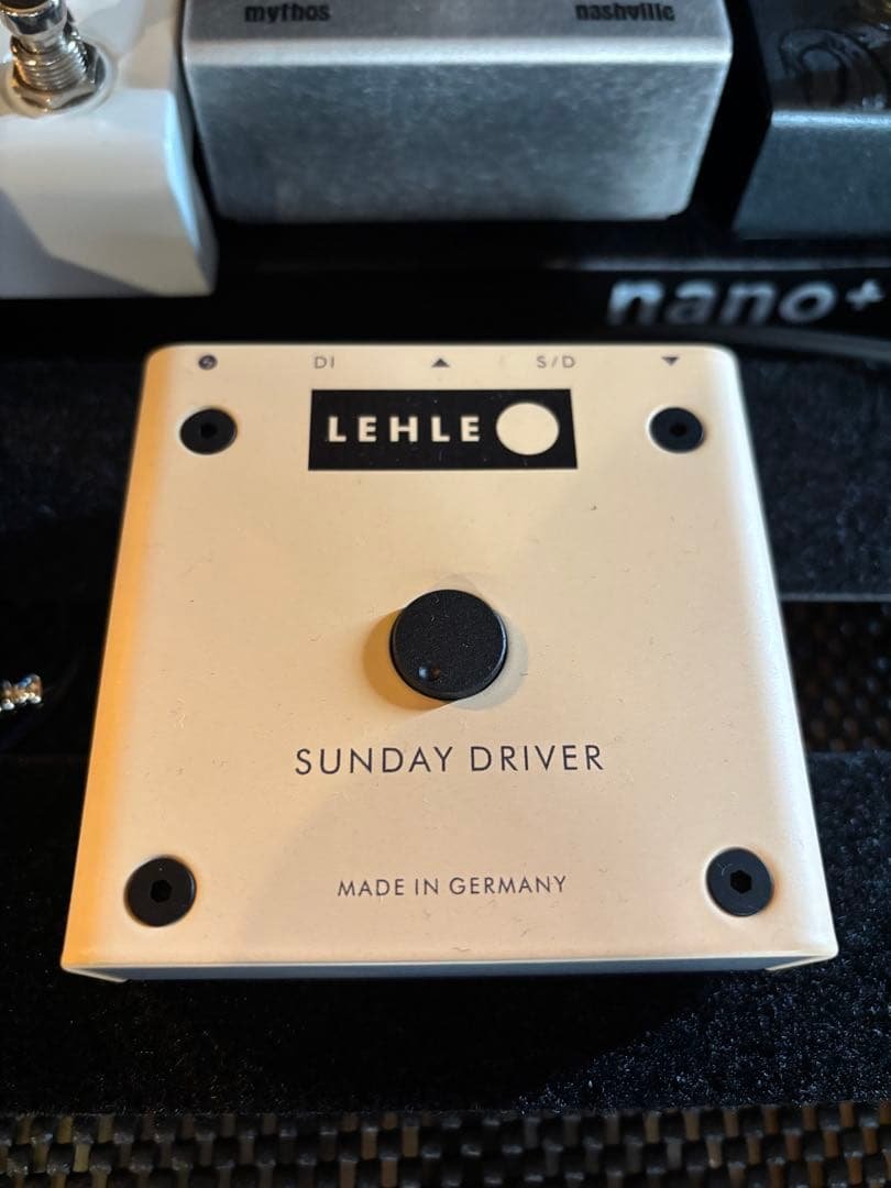 LEHLE SUNDAY D ⅱ ギターエフェクター Lehle Sunday D SW ギターエフェクター LEHLE SUNDAY DRIVER SW II