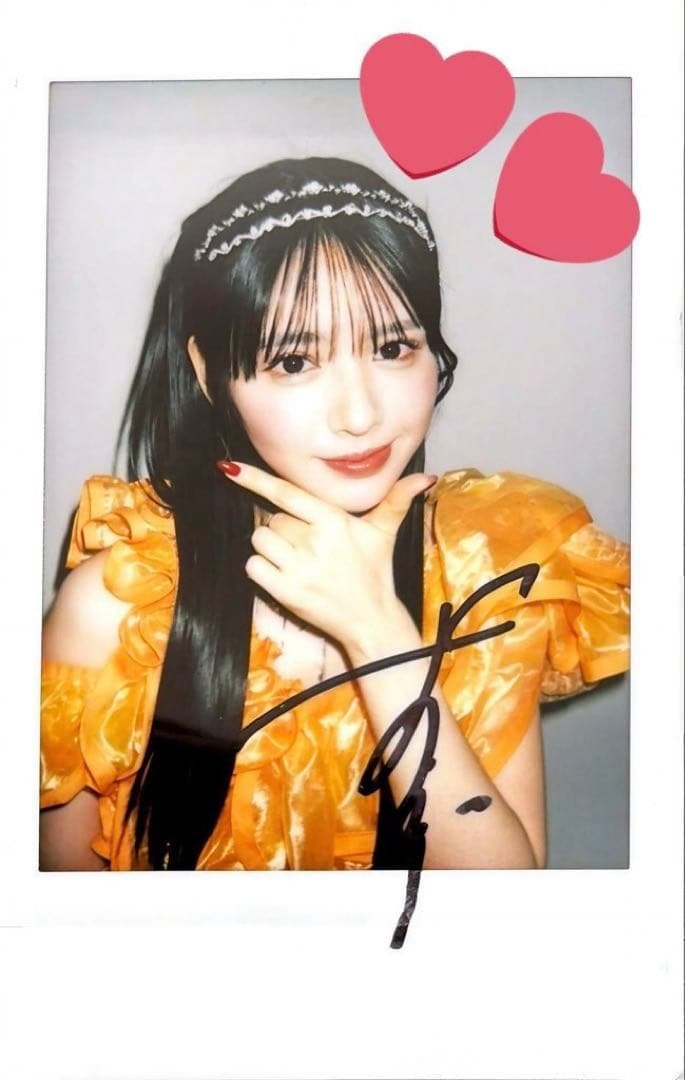 鎮西寿々歌 直筆サイン入り FRUITSZIPPER チェキ - メルカリ