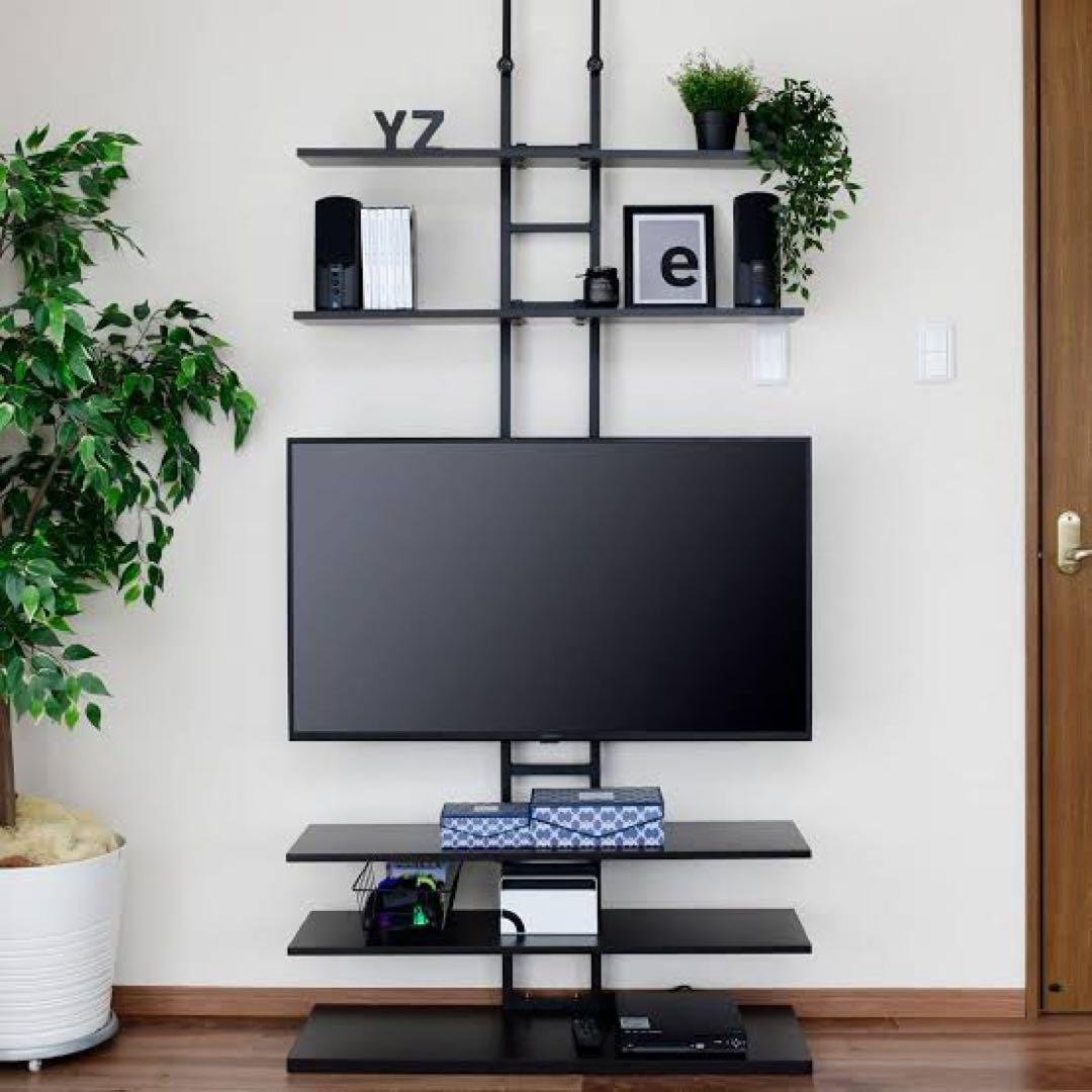 新品箱不良　YAMAZEN RTTV-9330 テレビラック32-70 Amazon｜[山善] 壁掛け風 突っ張り テレビ台 壁寄せ 32型-70型対応
