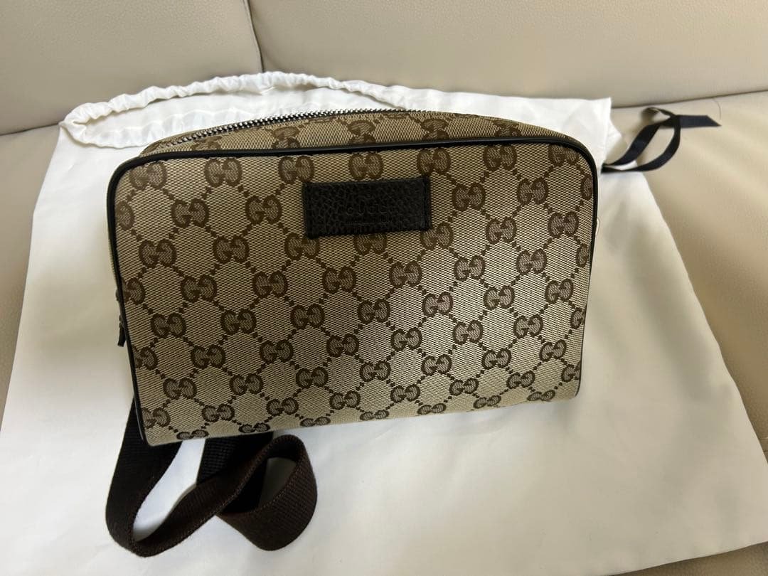 グッチ　ウエストバッグ　ポーチ　CG 楽天市場】グッチ ウエストポーチ スモール ベルト ボディ バッグ 斜め