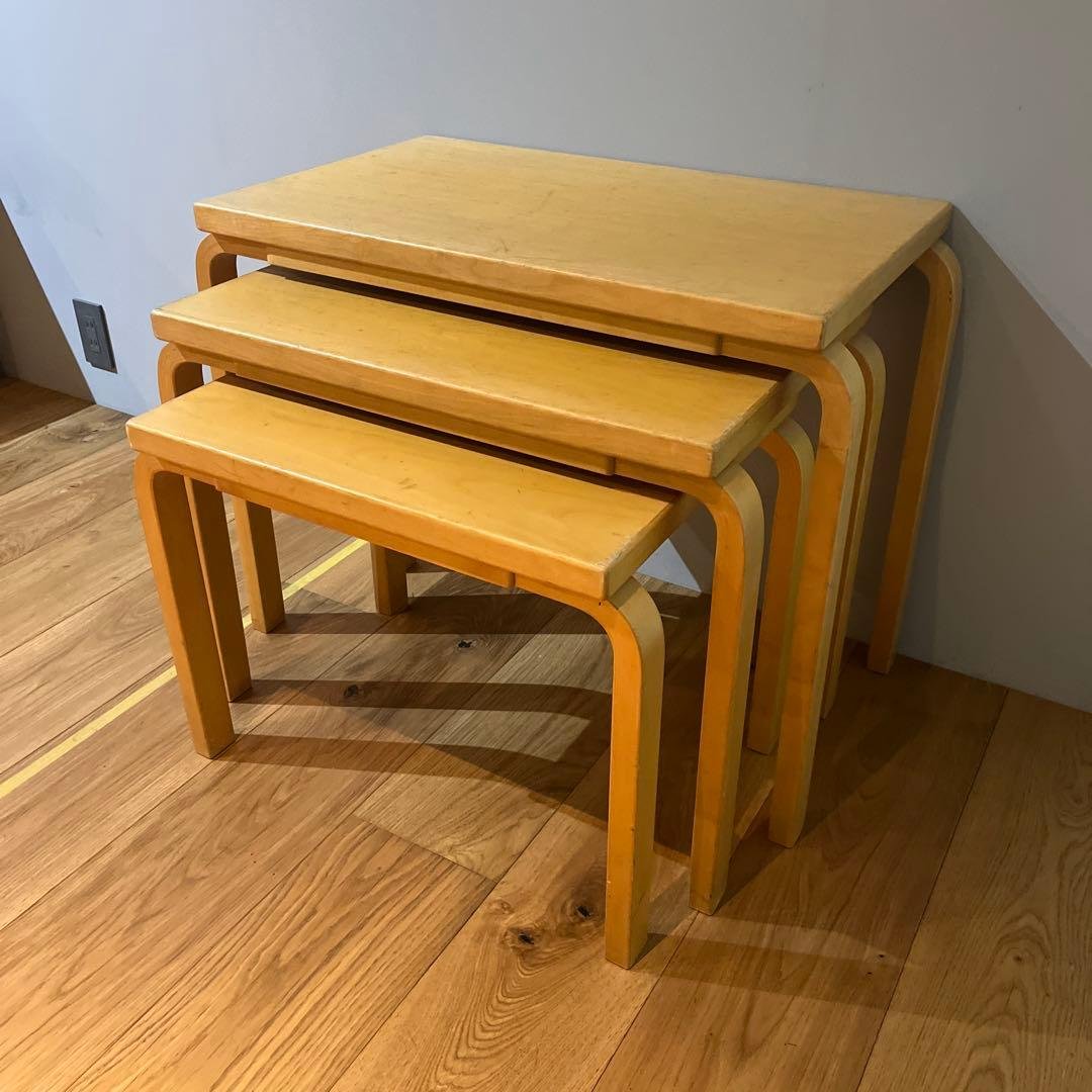 Artek Aalto ネストテーブル　ヴィンテージ Artek Aalto ネストテーブル ヴィンテージ Alvar Aalto artek nest