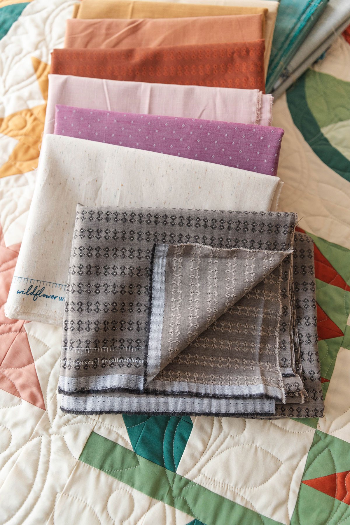 Introducing The Cutting Table's 2025 Botanical Block of the Month